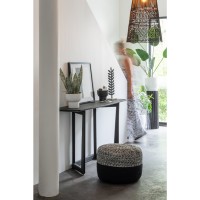 J-Line Console Maty Exotiek Hout Zwart