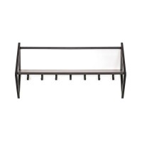 Coat Rack - Metal - Black - 71,5x21,7x36cm