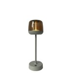Rhone Taupe LED Outdoor Lamp Powder Coated High L