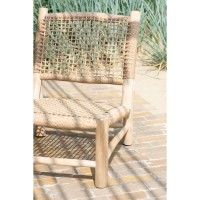 J-Line Zetel Vita Teak/Kunststof Naturel