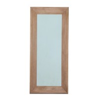 Nicka Natural Mango Wood Rectangle Mirror S