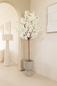 Artificial Cherry Blossom 180cm White