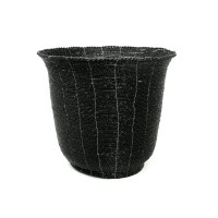 The Beaded Bowl High - Zwart - L