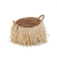 The Raffia Basket - L