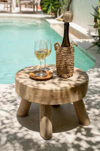 The Rhodes Side Table - Natural