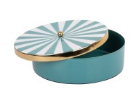 Storage Box Candy Swirl Round Large