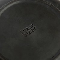 The Burned Deep Plate - Zwart - M