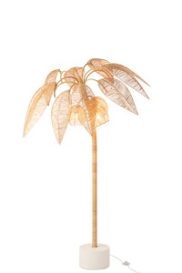 J-Line floor lamp coconut tree Sugar jug ​​Natura Small