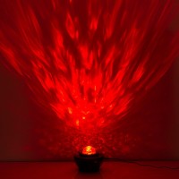 Atmospheric Galaxy LED projector, decorative lighting made of plastic, colorful, integrated LED, for inside