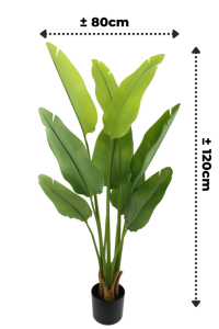 Artificial Strelitzia Plant 120cm