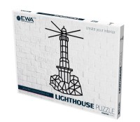 Eco Wood Art Wall Puzzle Lighthouse, 1546, 50.5x87x0.7cm