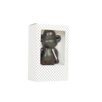 Ornament - Monkey Figurine 'The Legend'- Polyresin - Black - 33x21x50cm