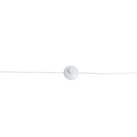 Standing lamp "Finja" made of natural-colored plastic/Holzimitation, with E27 version Lighting for living room, dining room or office, 148 cm high