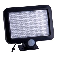 2er-Set LED Solar Außenwandleuchte "PEPE" , für Außen, Wandleuchte - Kunststoff in Schwarz, mit integrierter LED - Wandleuchten außen