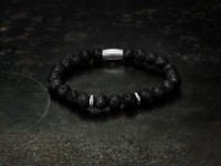 Volcanic black bracelet RCB02