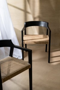 J-Line Chair Emma Teakhout Black/Brown