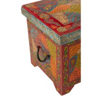 J-Line Koffer Delhi Mango Hout Mix