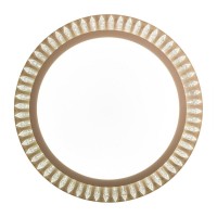 LED ceiling light "Madison" Ø 48 cm, many functions, made of metal and plastic, gold, with integrated LEDs, lighting for living rooms or office