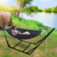 Losstaande Comfort Hangmat | Verstelbaar Frame | IJzer