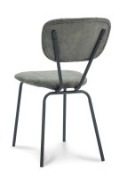 Stoel Aristo | Eetkamerstoel in Stof Adore | Sierknopen | 4 Kleuren - Hunter