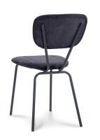 Stoel Aristo | Eetkamerstoel in Stof Adore | Sierknopen | 4 Kleuren - Hunter