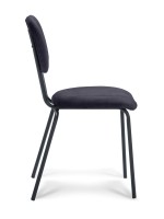 Stoel Aristo | Eetkamerstoel in Stof Adore | Sierknopen | 4 Kleuren - Hunter