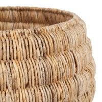 Tatum Mand |  Ø58 cm | Handgemaakt van Bananenblad | Naturel