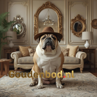 Daweson Gold Casted Aluminium Wall Panel Open Round S | Ronde Open Wanddecoratie Goud 45x45 cm