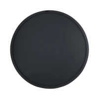 Wiktor Brown MDF Wandpaneel | Rond Swirl Carved M | 120x120x2,5 cm