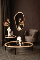 Neelix Organische Spiegel | Rubberwood | L – 68x120x3 cm