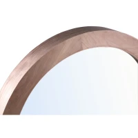 Channel Spiegel | Firwood Fineer | Dikke L | 100x100x11 cm