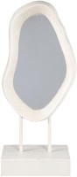 Eilish Spiegel | Wit Poly | Organisch | Op MDF Base High | 22x49x14 cm