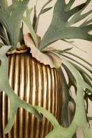 Leaves Plant Green Staghorn op Stengel | Realistisch Kunstplant