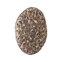 Victoire Goud Aluminium Wandpaneel Rond | Ruwe Textuur