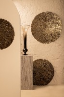 Sandee Goud Aluminium Wandpaneel | Sun Burst M