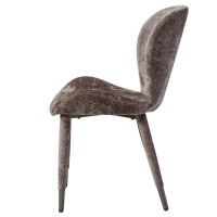 Thor Mocca Dining Chair | Luxe Eetkamerstoel | Aphrodite Stoffering