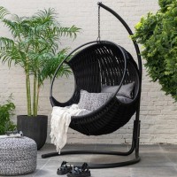 J-Line Bamboepalm in Pot Plastiek | Groen/Zwart | Small H170 cm