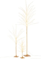 J-Line Kale Boom + LED | Metaal Goud | Large – 180 cm | Onderhoudsvriendelijke Decoratie