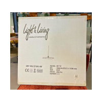 Light & Living Hanglamp Paloma | Rotan, Naturel, Verstelbaar | Ø50x7,5 cm
