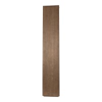 Oak Cabinet Armarium | Robuuste Eikenkast Grijs met 1 Deur en 4 Lades | 220 cm Hoog