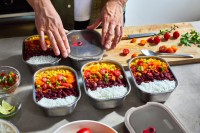 Black+Blum Steel Food Box Set Medium (3 stuks) | RVS Vershouddozen BPA-vrij