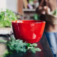 Emile Henry Saladeschaal | 260x260x150mm | Grand Cru HR® Keramiek