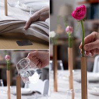 Peleg Design Magnetische Vaas Set van 5 | Goud