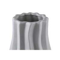 Clair Taupe Keramische Pot op Voet L | Matte Glazuur Swirl