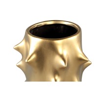 Oswaldo Gold Ceramic Pot | Rond | Hoog | Bulges – Decoratief