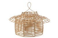 J-Line lantern Hanging Low - rattan - natural