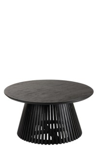 J-Line Table Vincent Mango Wood Black Medium