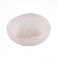 De Hars Biologische Kom - Roze Wit - L