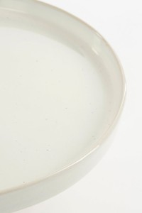 Racco Cake Stand - H11 x Ø28 cm - Stoneware - Off White