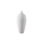 Cavinn White Matt Ceramic Bottle Vase S